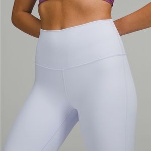 lululemon Align High Rise Pant 25" in pastel blue